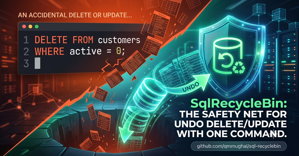 SQL RecycleBin: An Undo Button for SQL Server