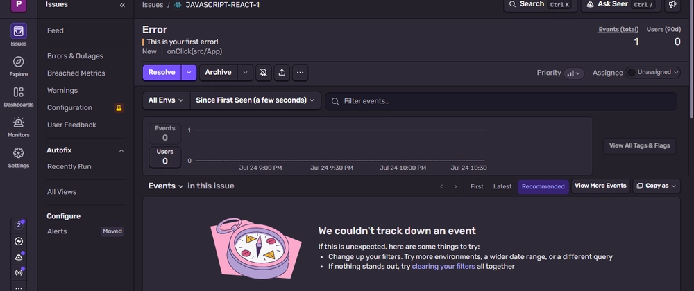 Cover image for How Sentry Keeps PromptDev Running Smoothly in Production