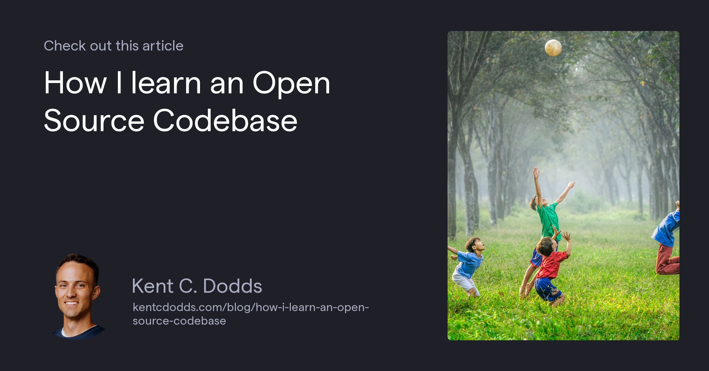 How I learn an Open Source Codebase