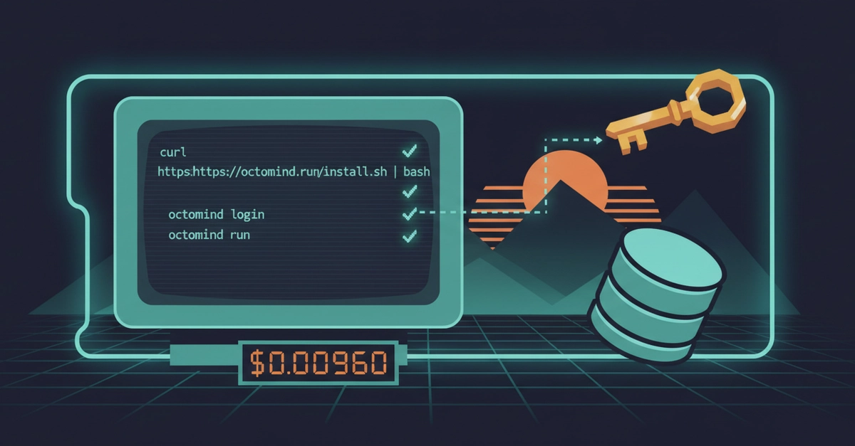 Your First Five Minutes with Octomind: One Install, One Login, Zero API Keys