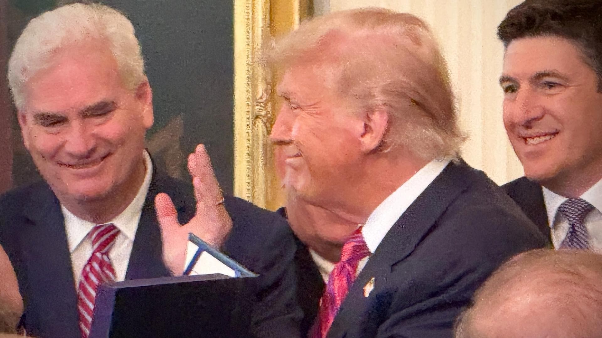 Tom Emmer, Donald Trump (Jesse Hamilton/CoinDesk)