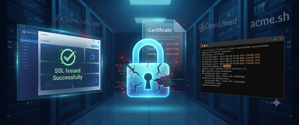 Cover image for CyberPanel's SSL Auto-Renewal Can Silently Fail — Here's the Fix
