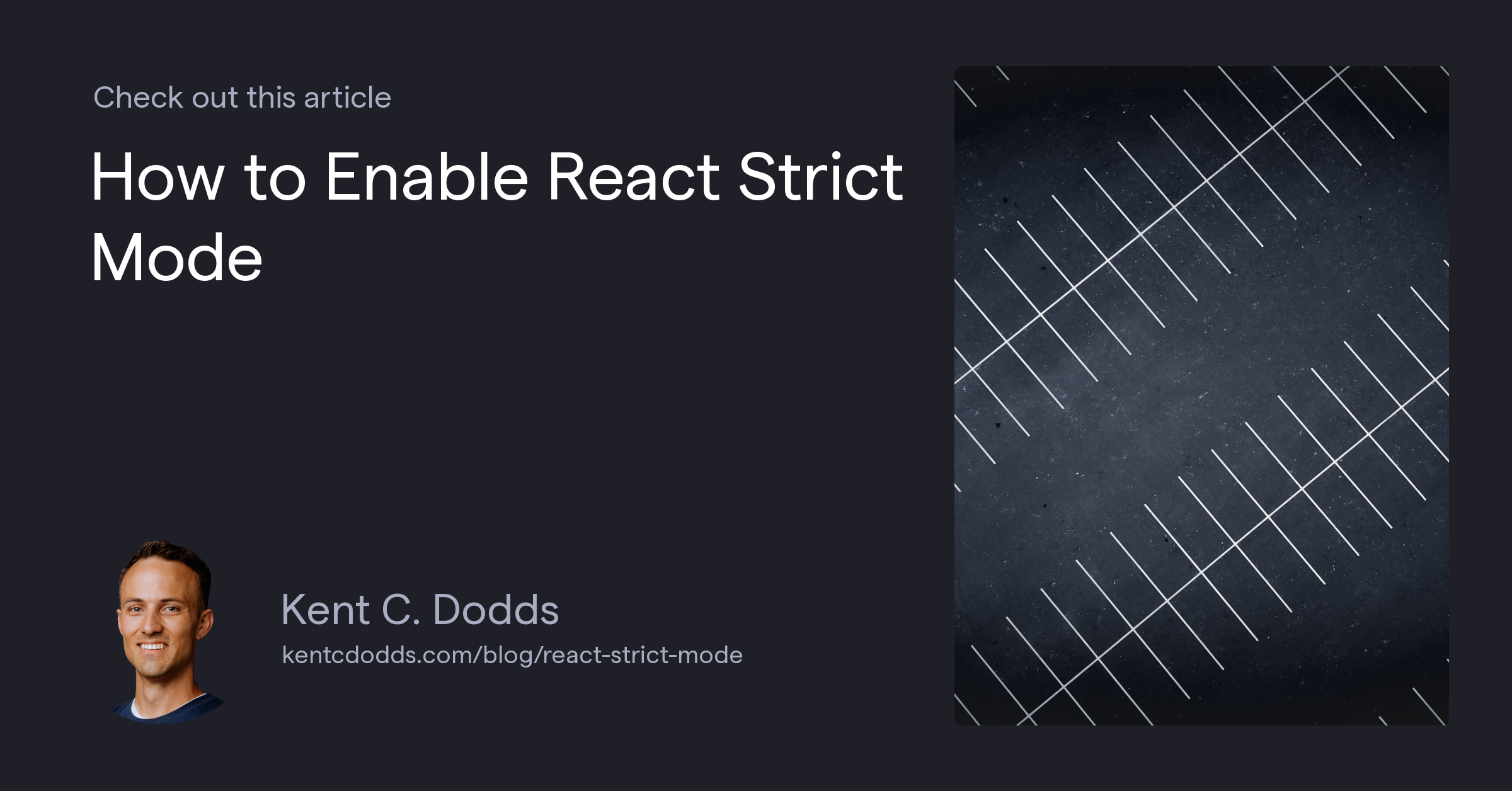 How to Enable React Strict Mode