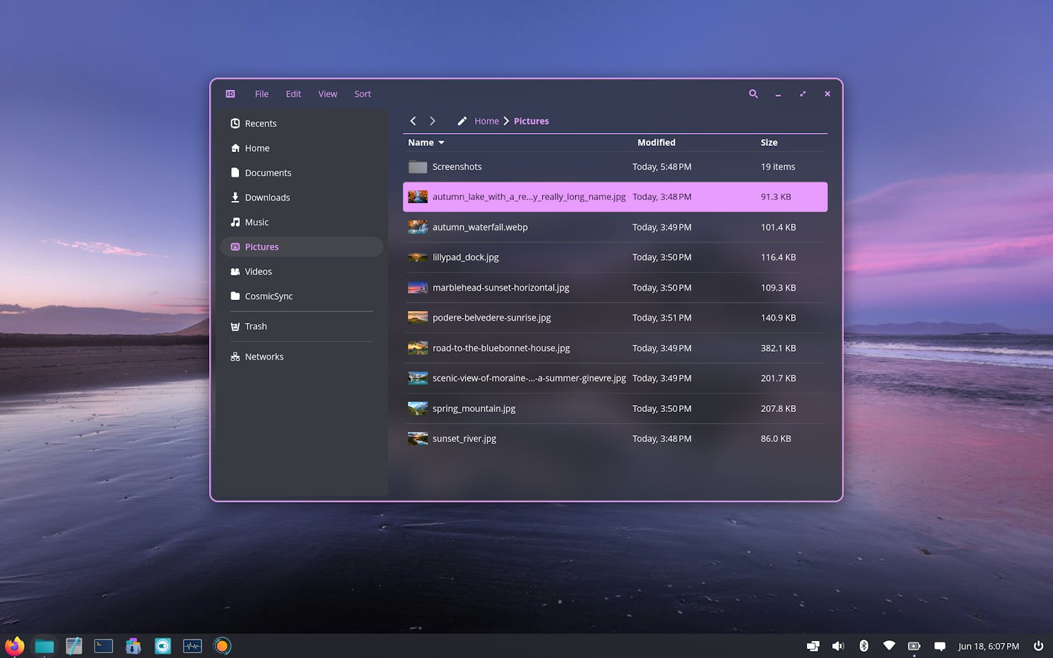Ellipses Text in COSMIC Text