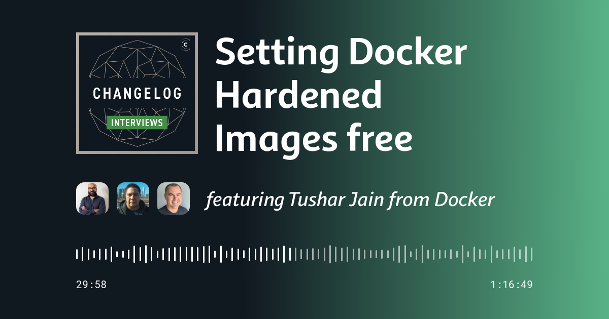 Setting Docker Hardened Images free