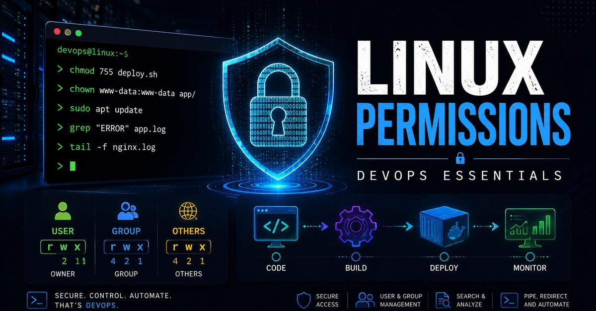 🔐 Linux Permissions Every DevOps Engineer Should Know