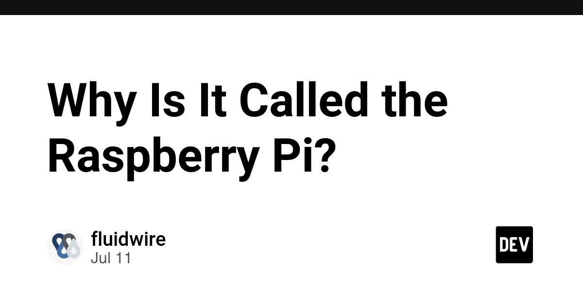 Why Is It Called the Raspberry Pi?