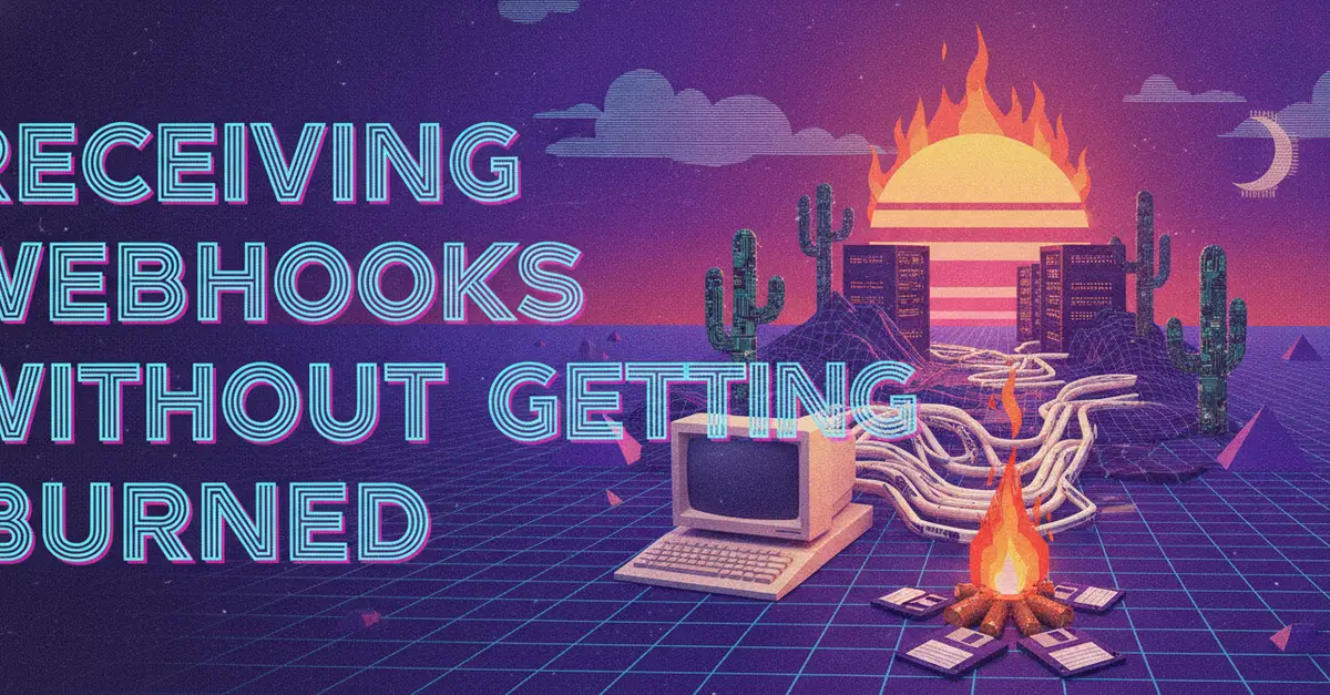 Receiving webhooks without getting burned