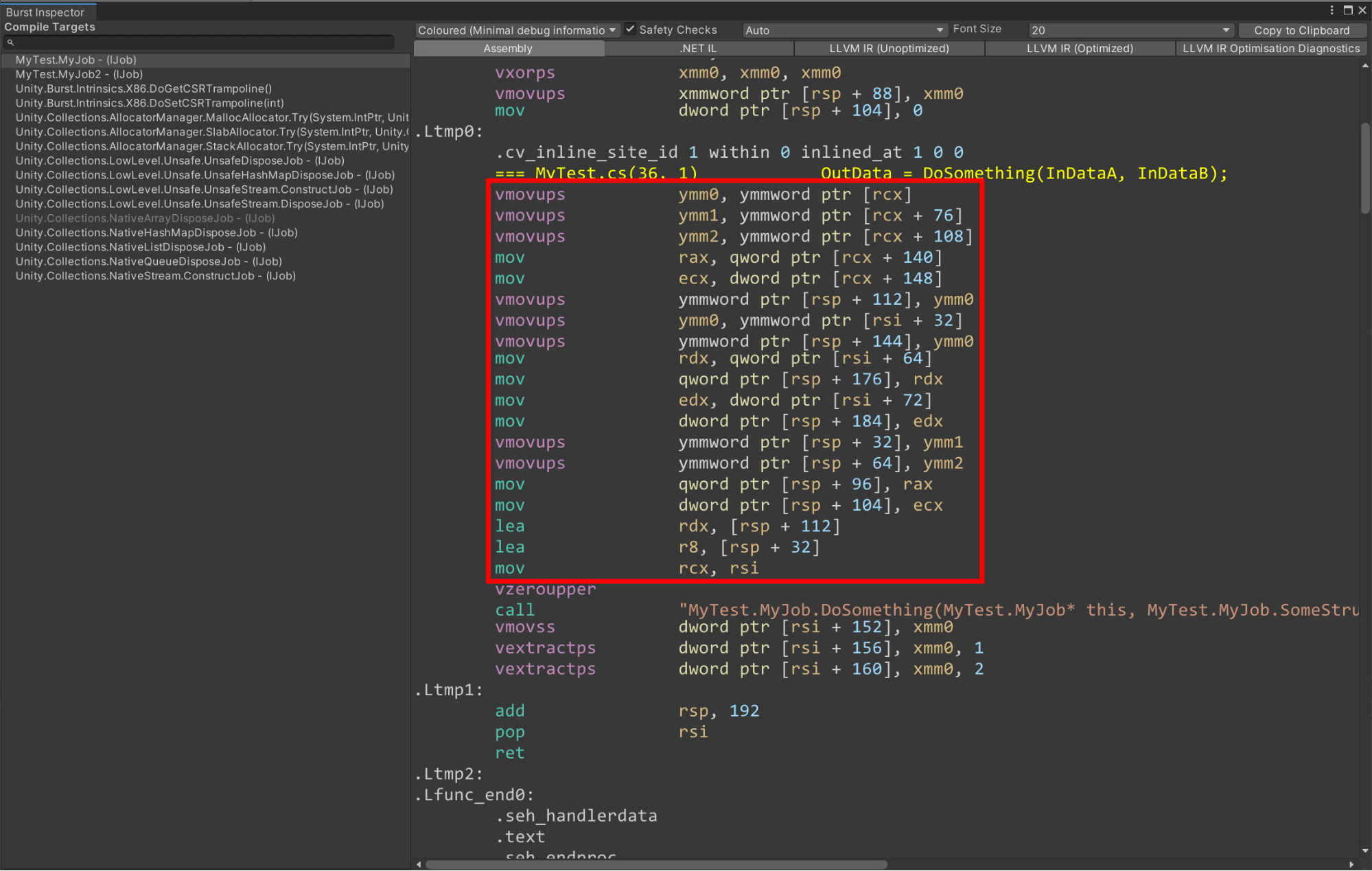 Code screenshot