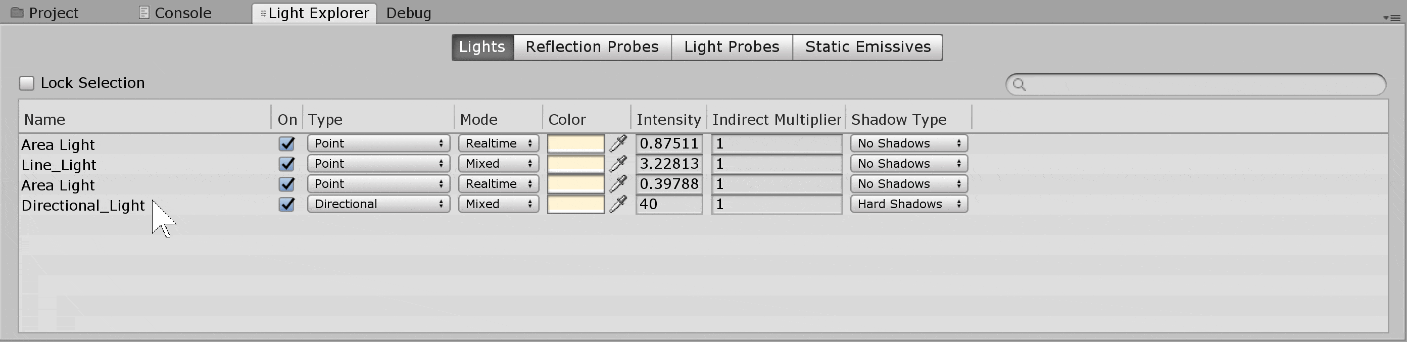 light explorer
