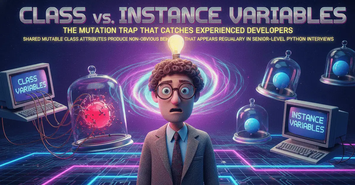Class vs Instance Variables: The Mutation Trap That Catches Experienced Developers