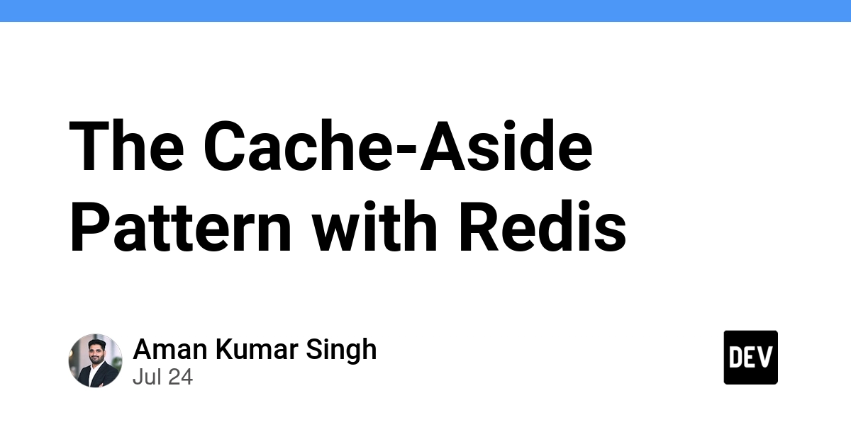 The Cache-Aside Pattern with Redis
