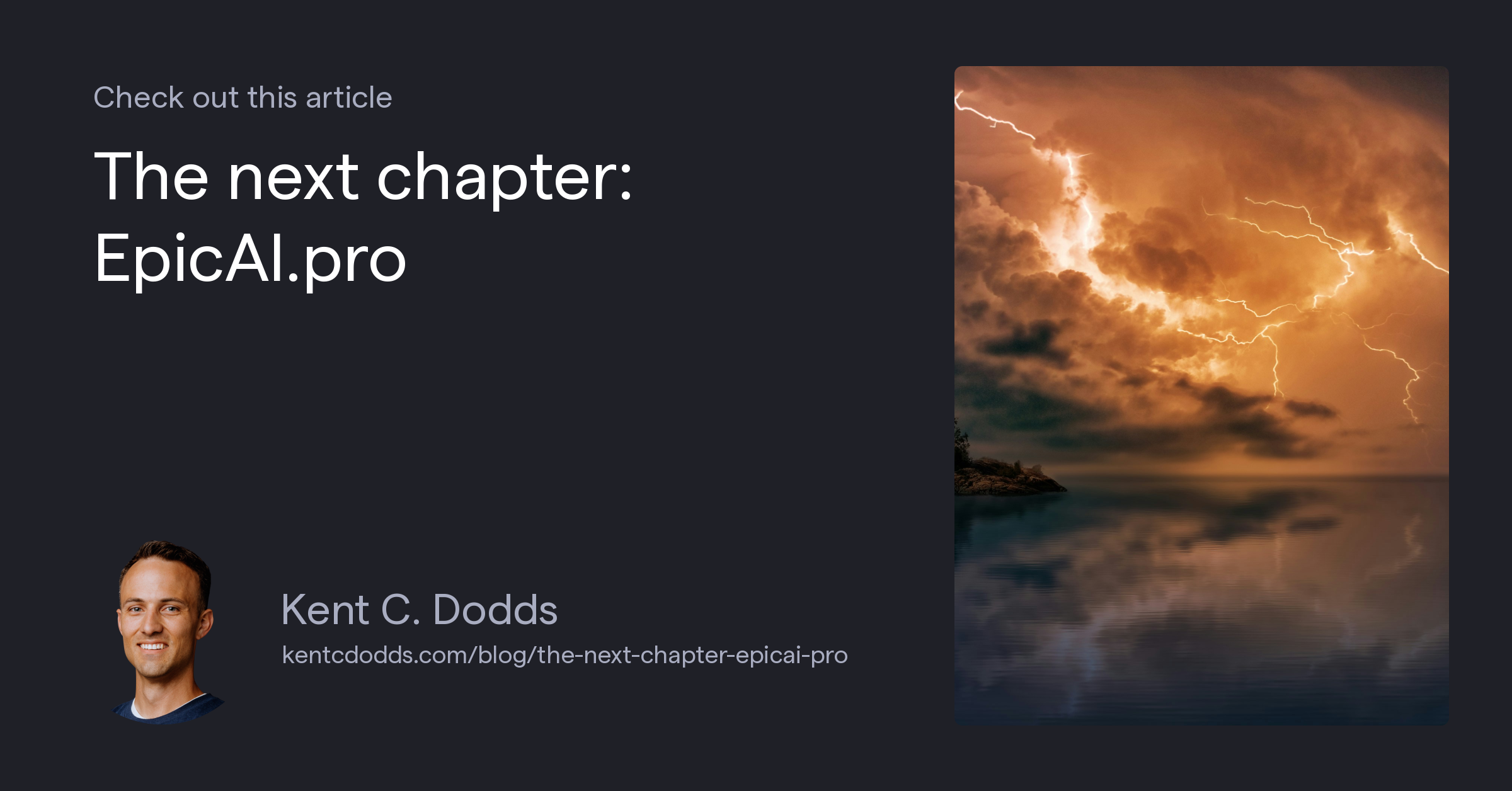 The next chapter: EpicAI.pro