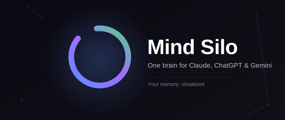 Cover image for I built a memory layer that works across Claude, ChatGPT and Cursor — and rendered it as a 3D brain