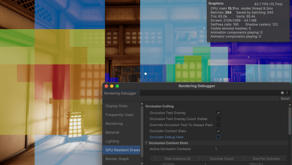 Using GPU Occlusion Culling