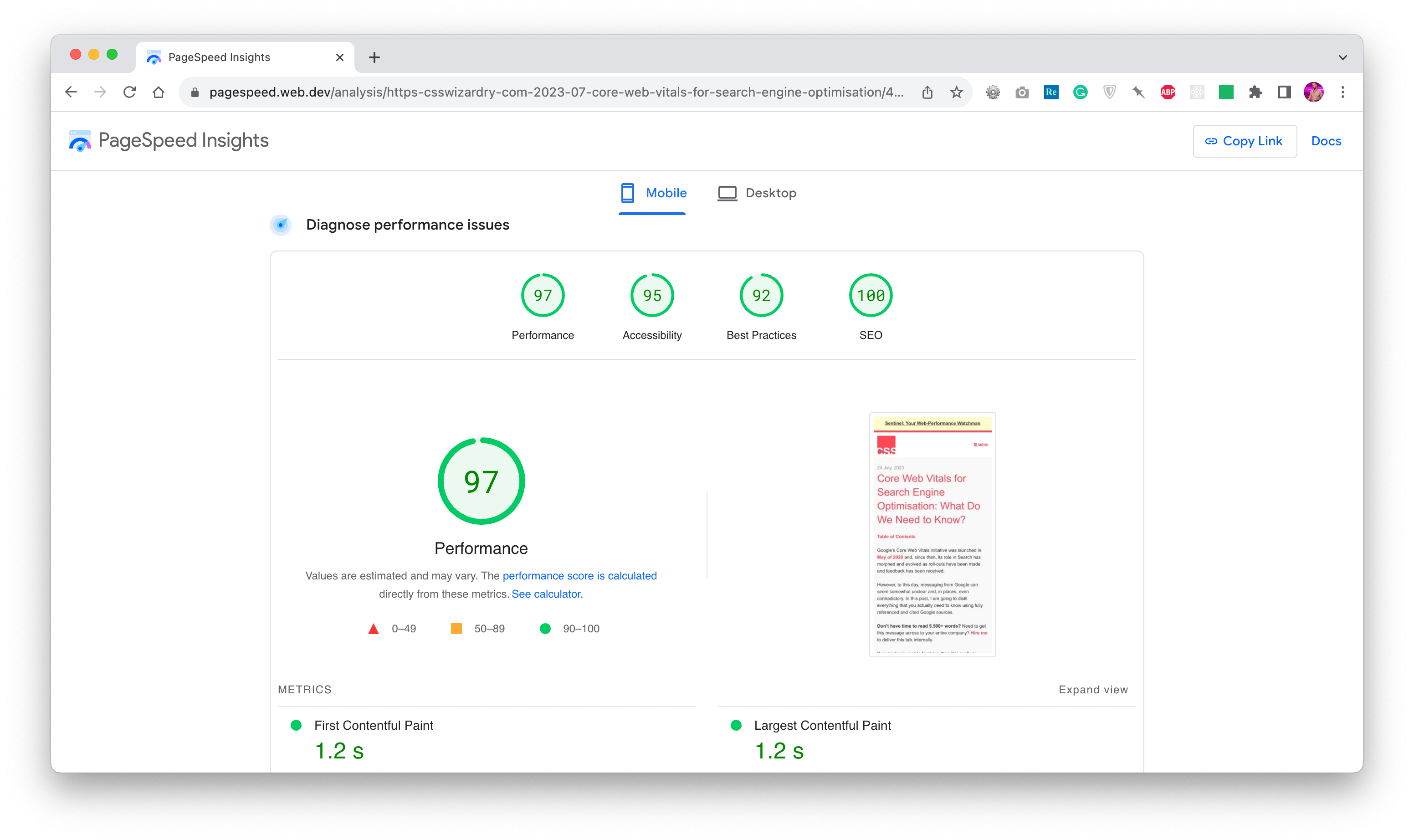 Core Web Vitals for Search Engine Optimisation: What Do We Need to Know?