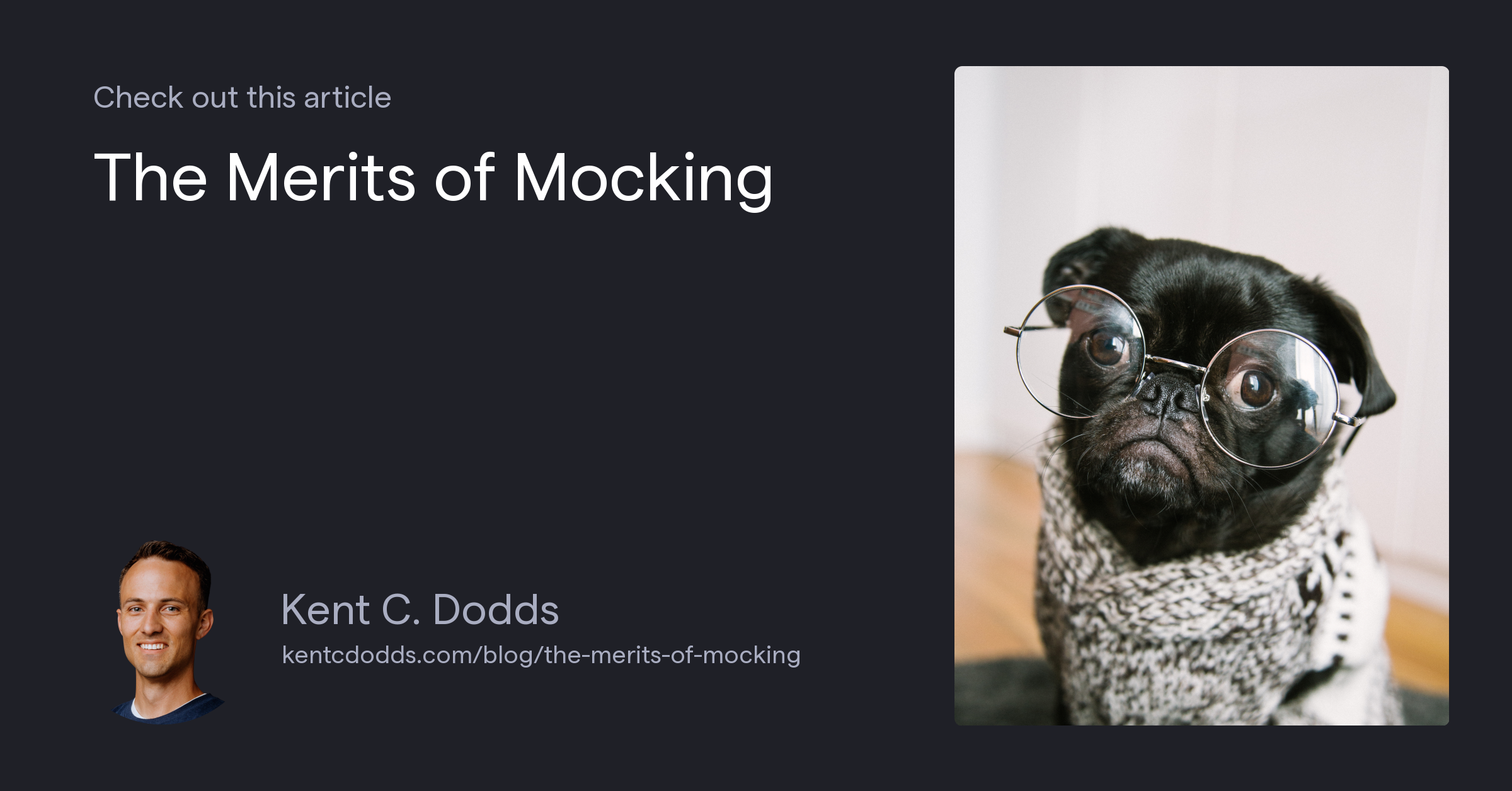 The Merits of Mocking