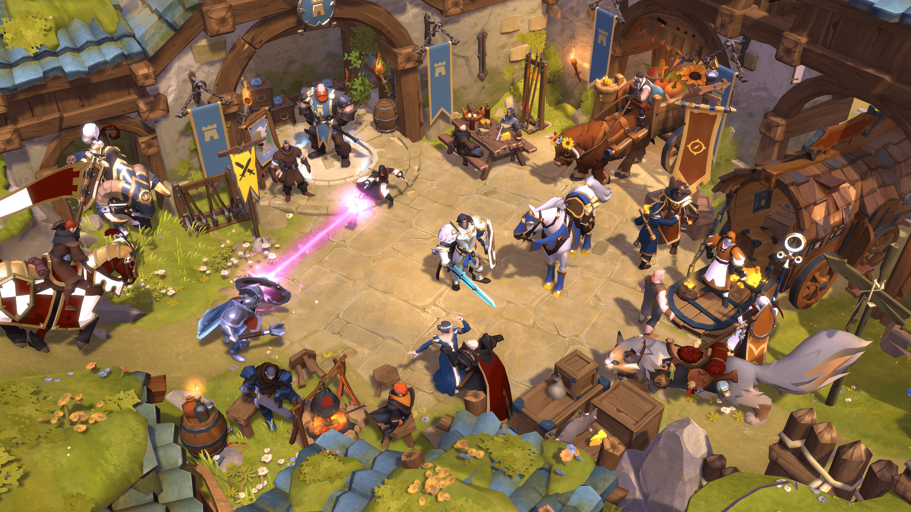 Screenshot from Albion Online by Sandbox Interactive | Made with Unity.