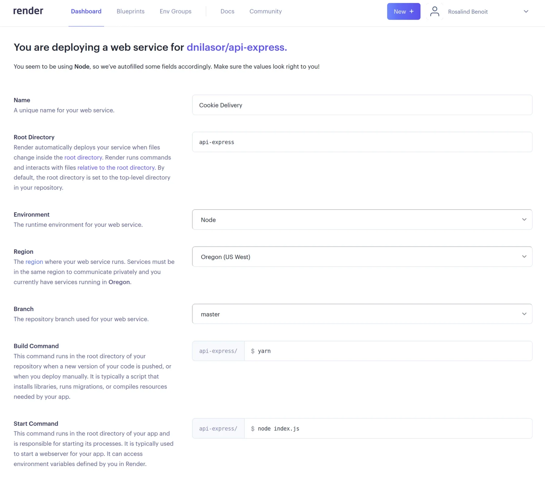 UX Example