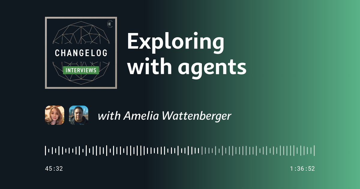 Exploring with agents