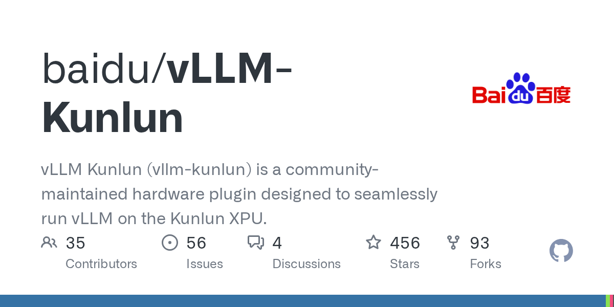 vLLM for Baidu Kunlun