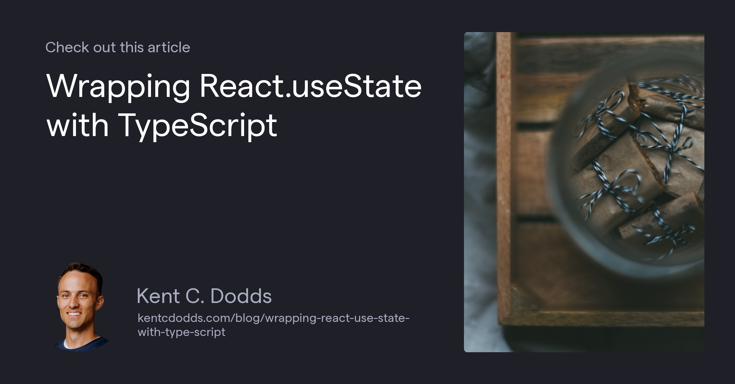 Wrapping React.useState with TypeScript