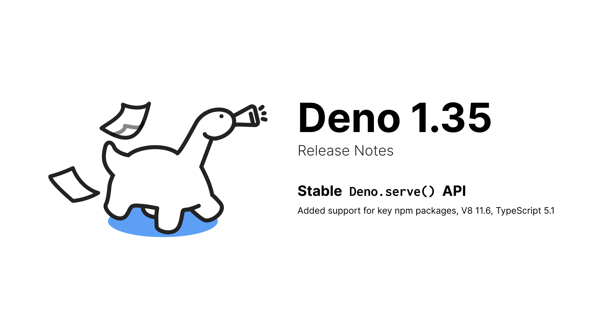 Deno 1.35: A fast and convenient way to build web servers
