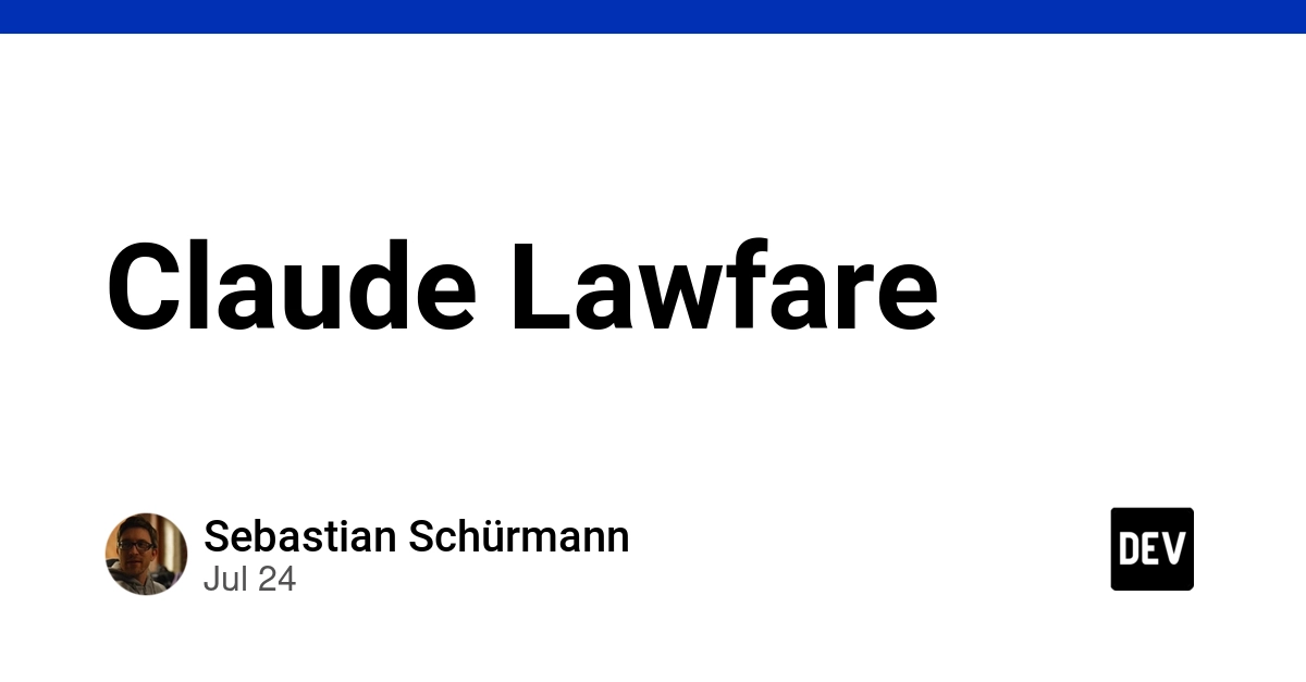 Claude Lawfare