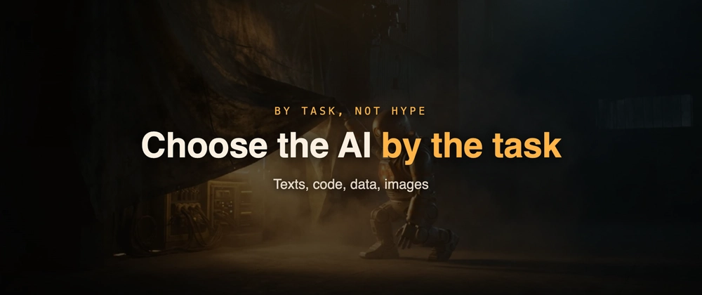 Cover image for Pick Your AI by the Task, Not the Hype (A Simple Routing Framework)