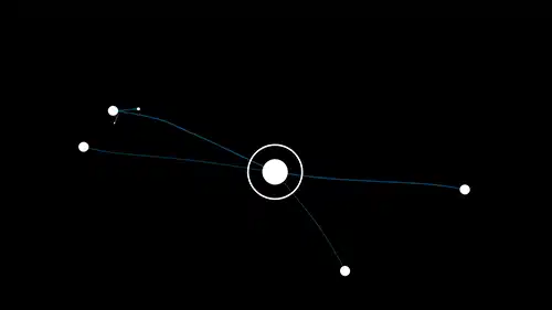 Abstract animation representing internet technology
