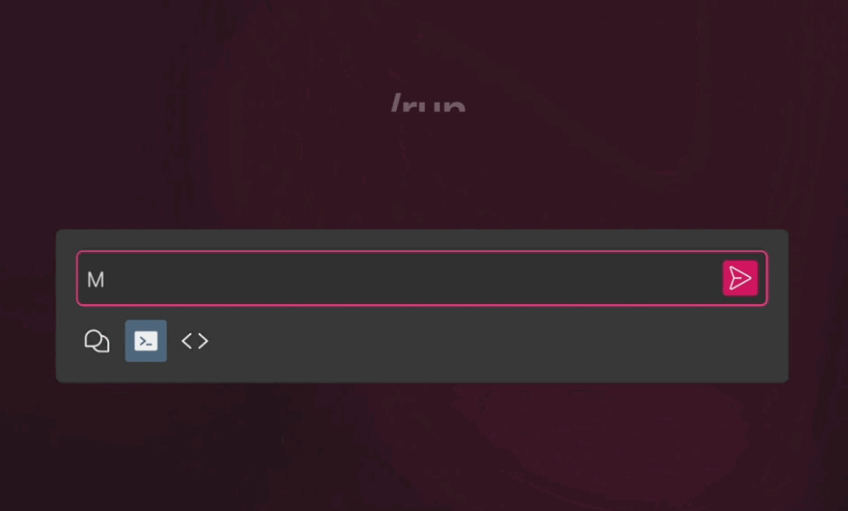Coming soon - running commands in Muse Chat