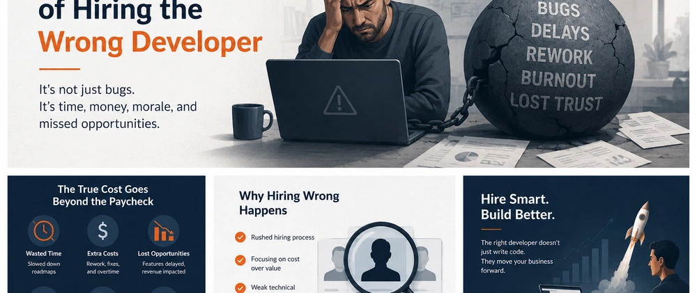 Cover image for What Actually Separates a Good Developer Hire From a Bad One published: true