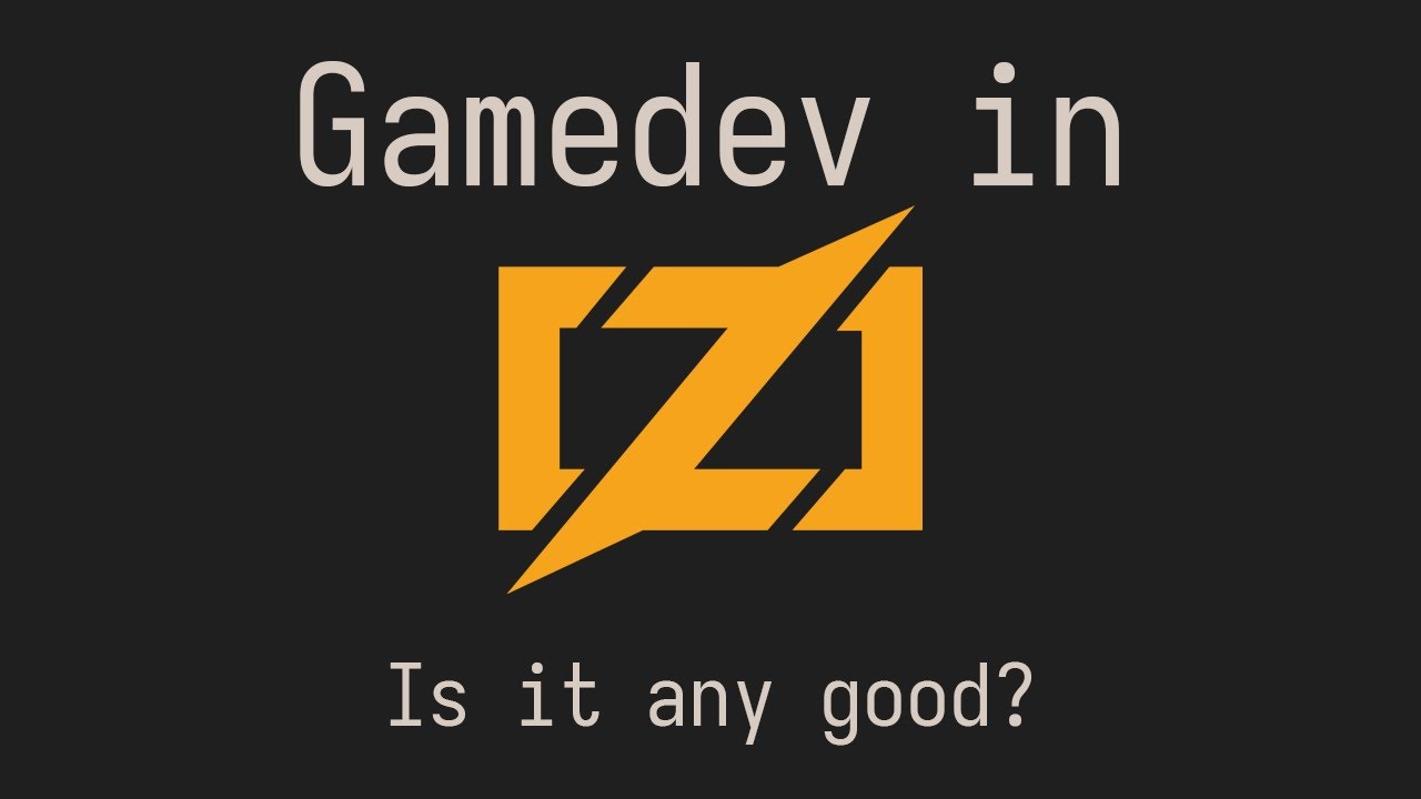 Gamedev in Zig is actually pretty good (2025)