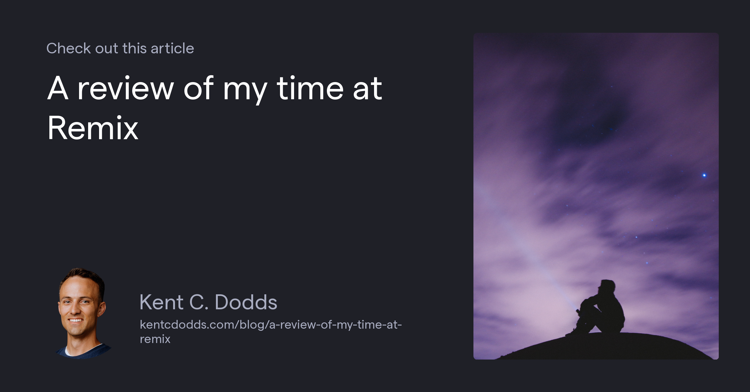 A review of my time at Remix