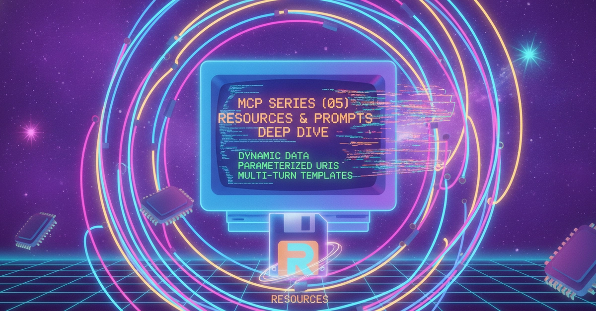 MCP Series (05): Resources and Prompts Deep Dive — Dynamic Data, Parameterized URIs, and Multi-Turn Templates