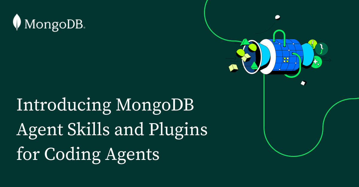 Introducing MongoDB Agent Skills and Plugins for Coding Agents