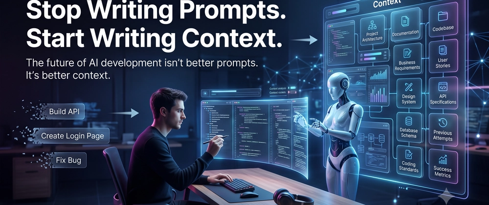 Cover image for Stop Writing Prompts. Start Writing Context