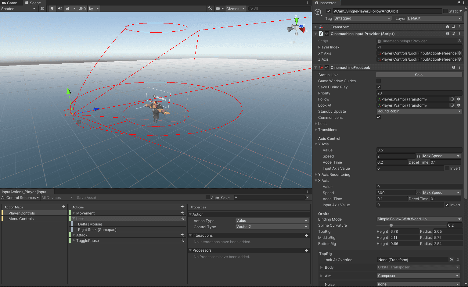 Image of sample project, Warrors