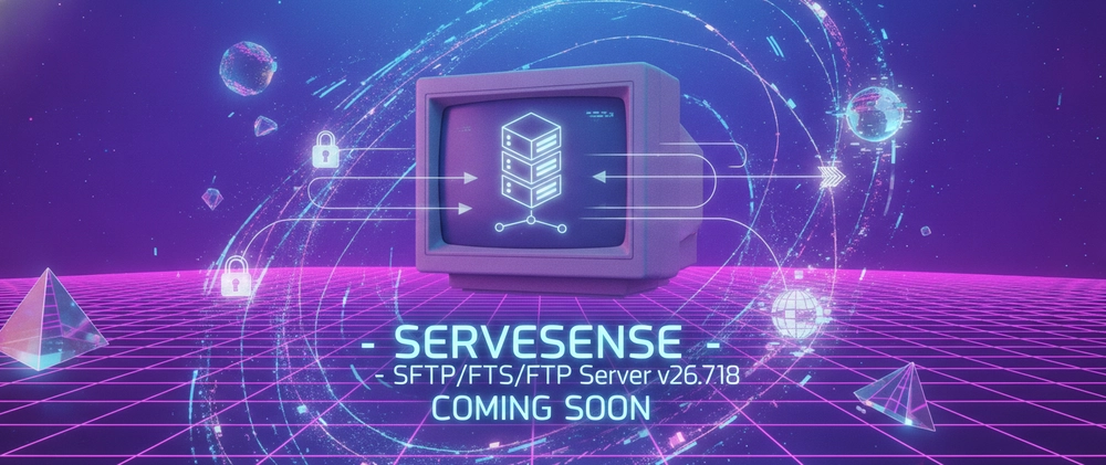 Cover image for Upcoming in ServeSense - SFTP/FTPS/FTP Server v26.7.18