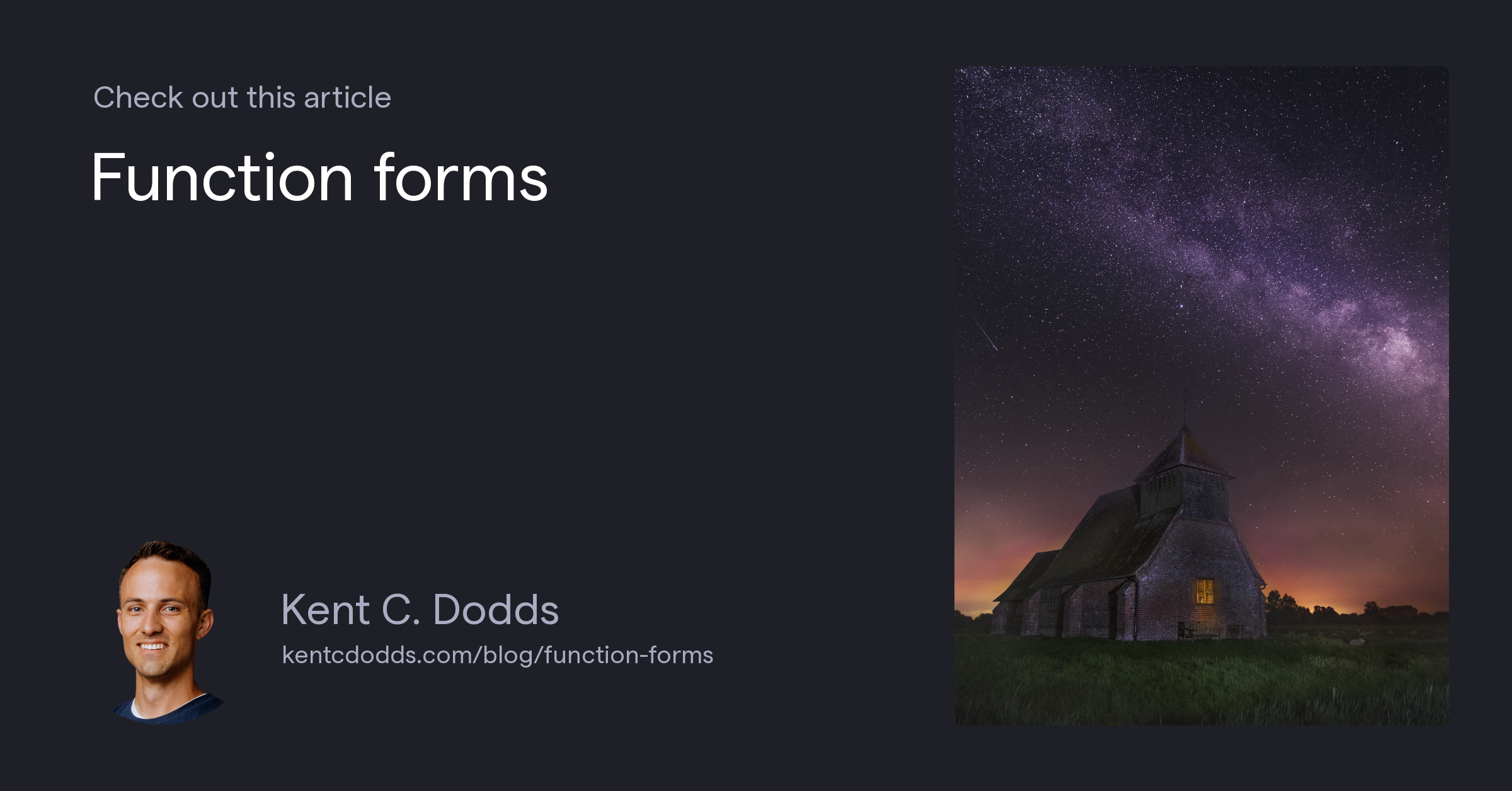 Function forms