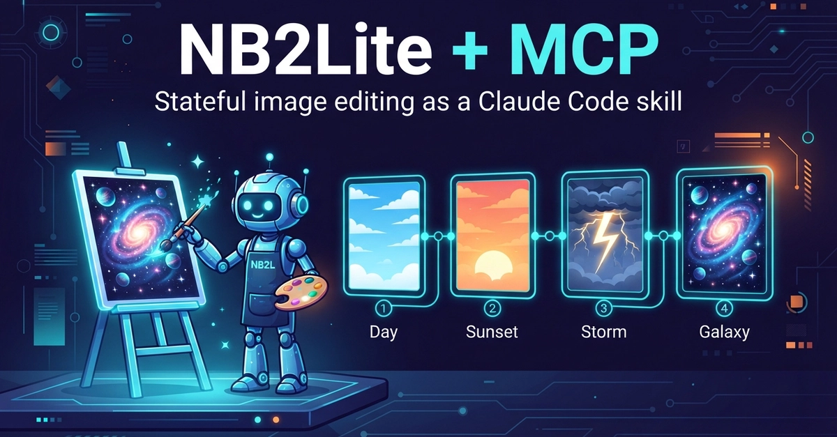 Teaching Claude Code to Paint: A Stateful Image-Editing Skill Built on Gemini's Interactions API and MCP