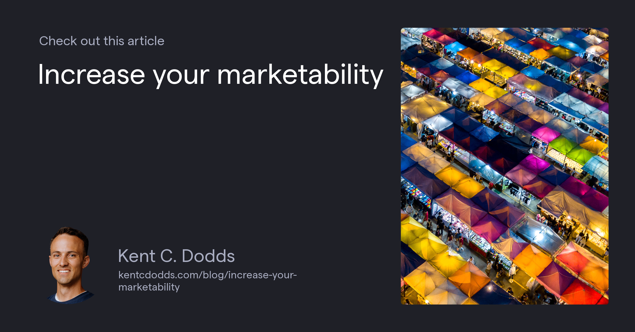 Increase your marketability