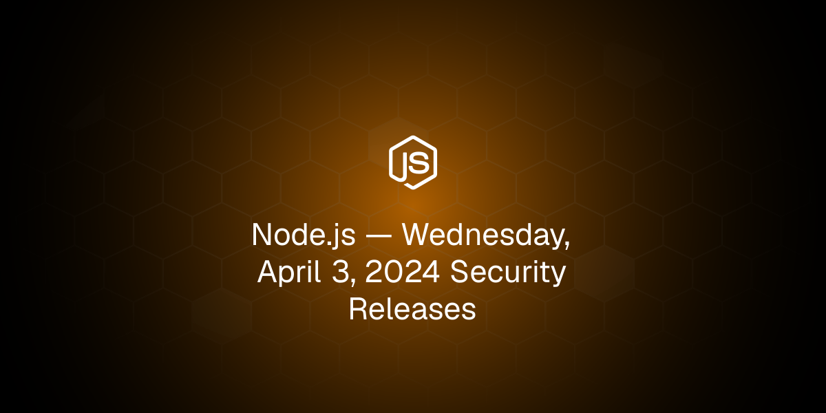 Wednesday, April 3, 2024 Security Releases