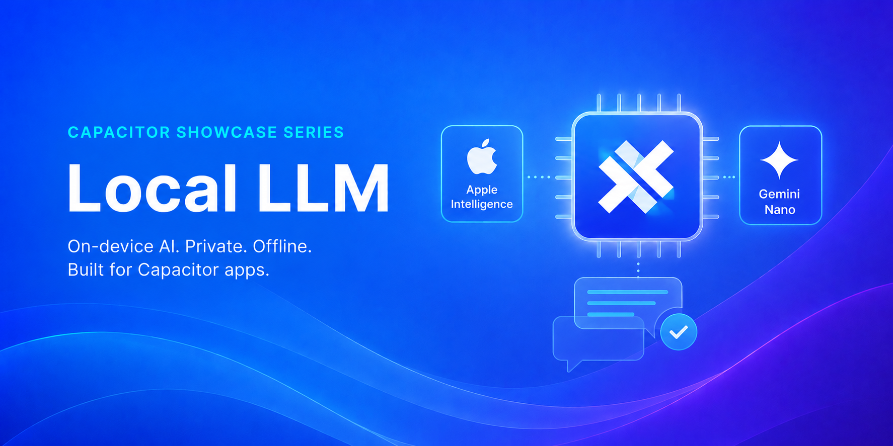 Capacitor Showcase – LocalLLM