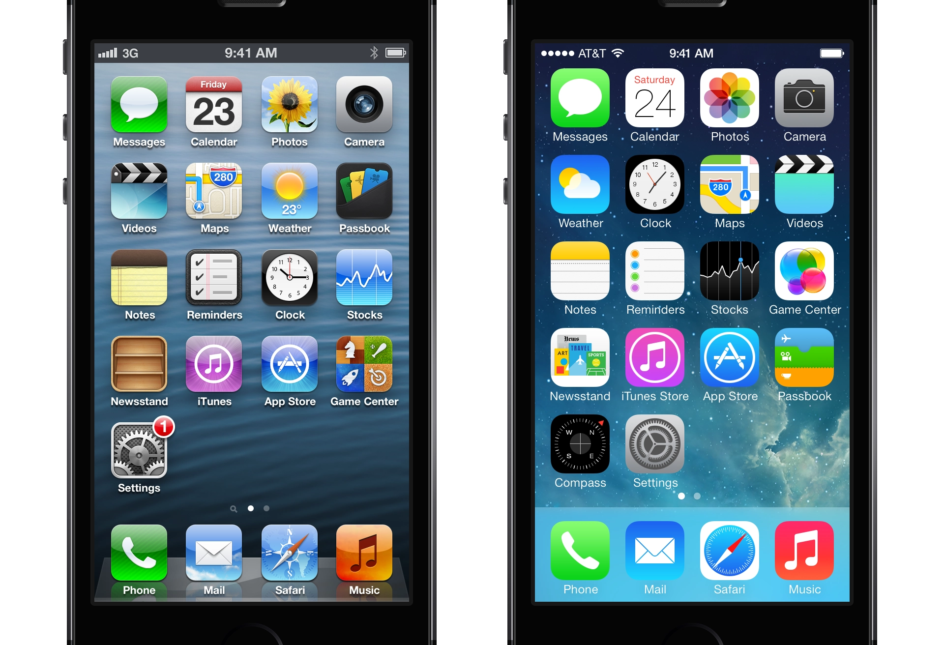 App icons for Steam, BrickLink Studio, and Audacity compared to their contained versions from macOS 27.
