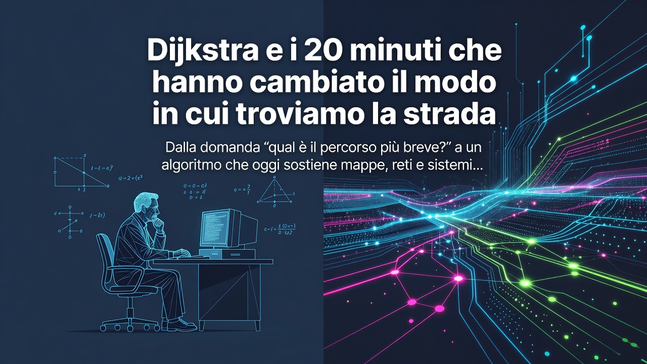 Dijkstra e i 20 minuti che hanno cambiato il modo in cui troviamo la strada