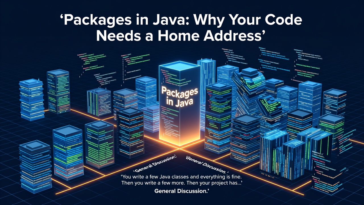 Packages in Java: Why Your Code Needs a Home Address