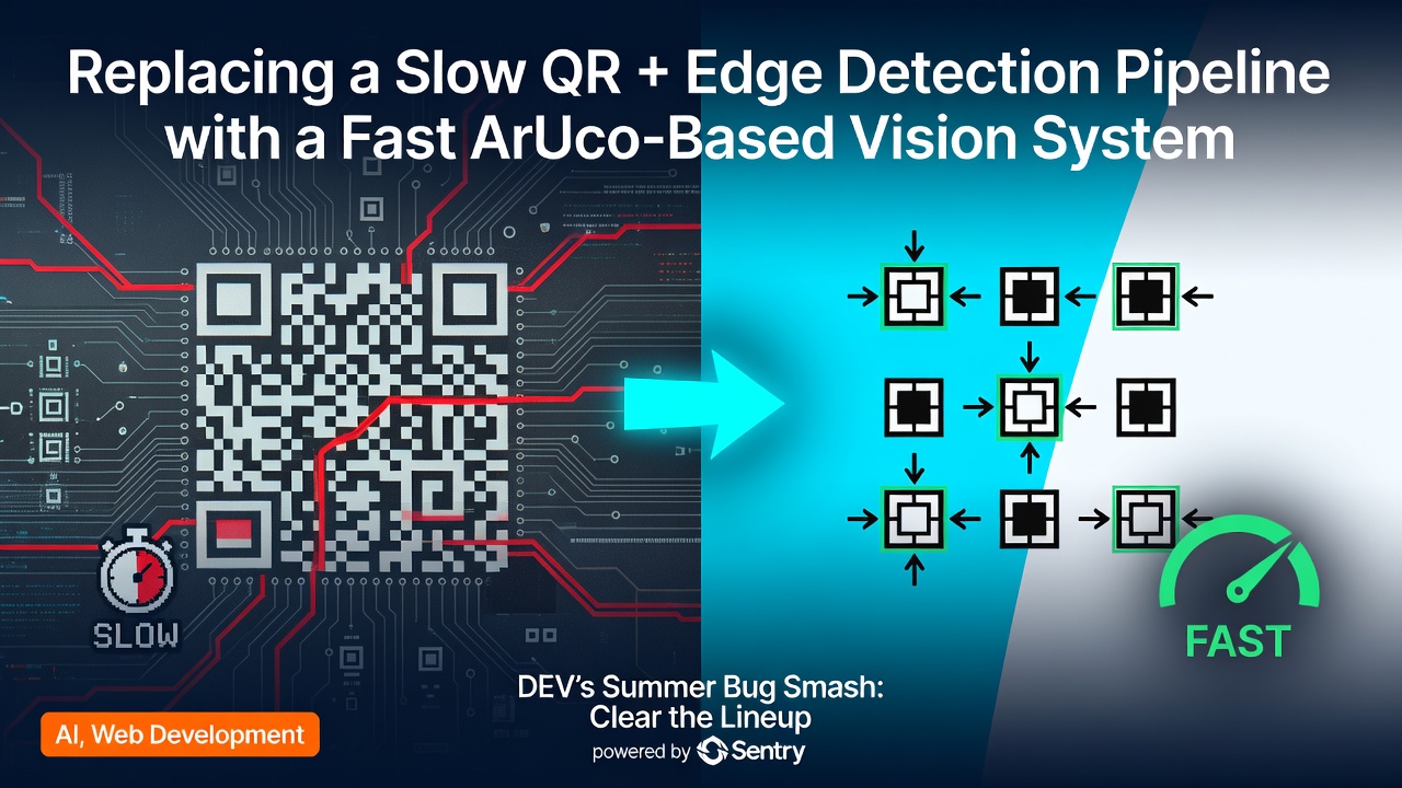 Replacing a Slow QR + Edge Detection Pipeline with a Fast ArUco-Based Vision System