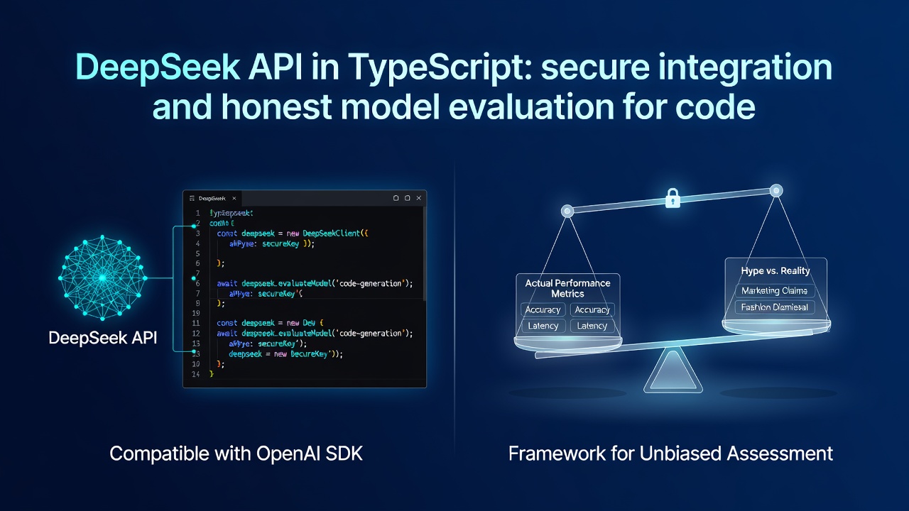 DeepSeek API in TypeScript: secure integration and honest model evaluation for code