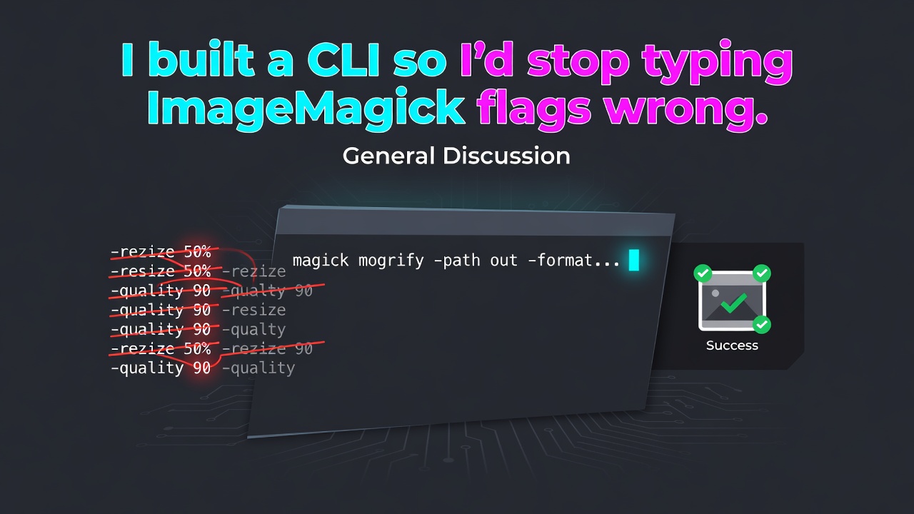 I built a CLI so I'd stop typing ImageMagick flags wrong.